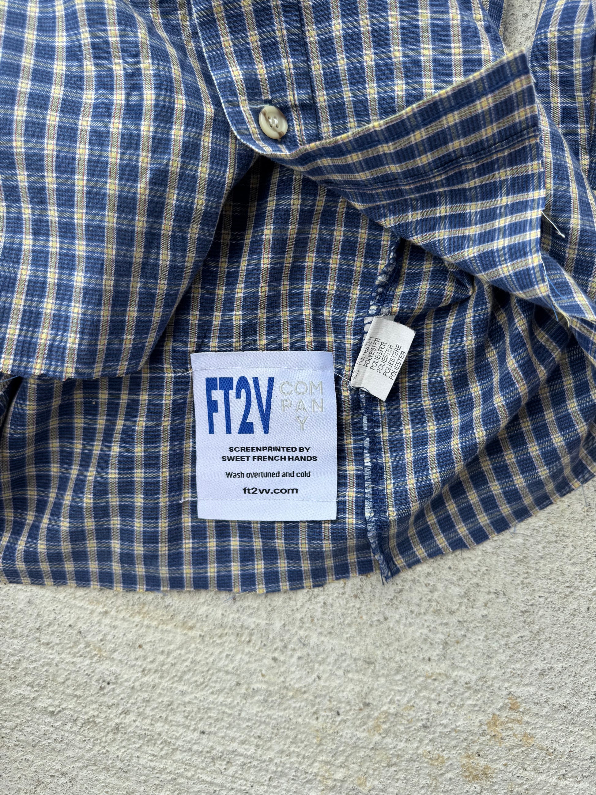 Chemise "IT'S NOT USED IT'S FASHION" (M)