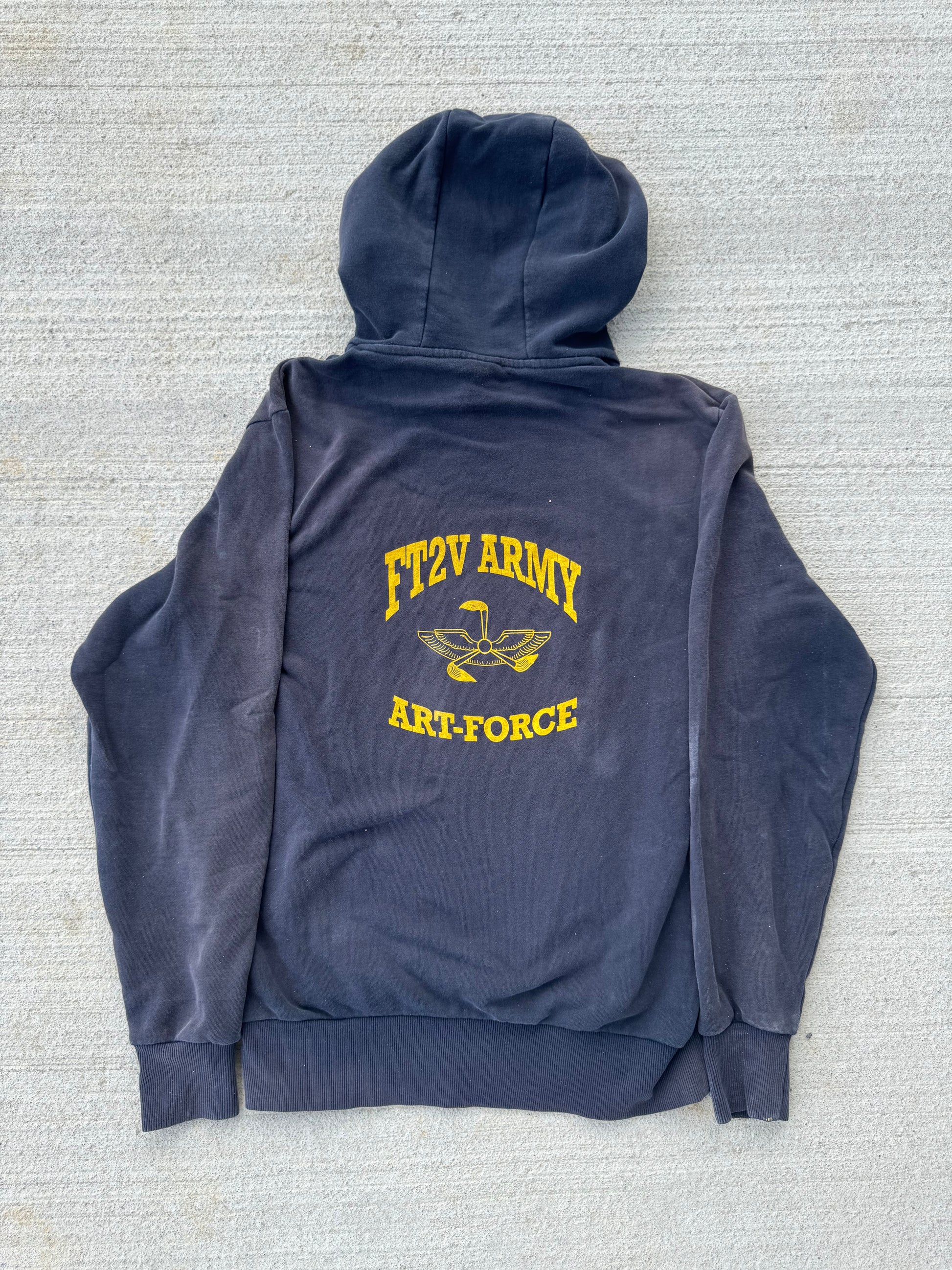Hoodie "FT2V ARMY" Camo Custom (L)