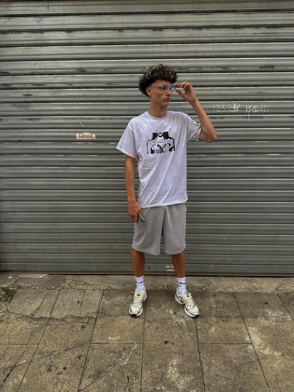 T-shirt "WAYLA" DiscoGrey