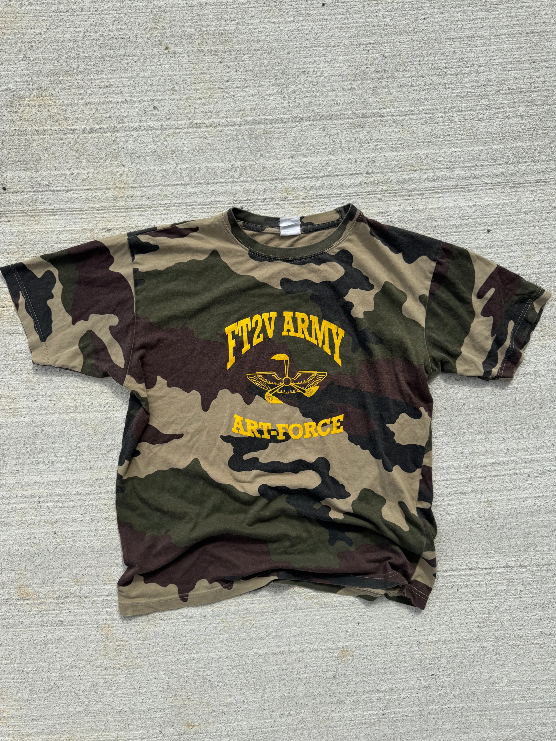 T-shirt camouflage "FT2V ARMY"