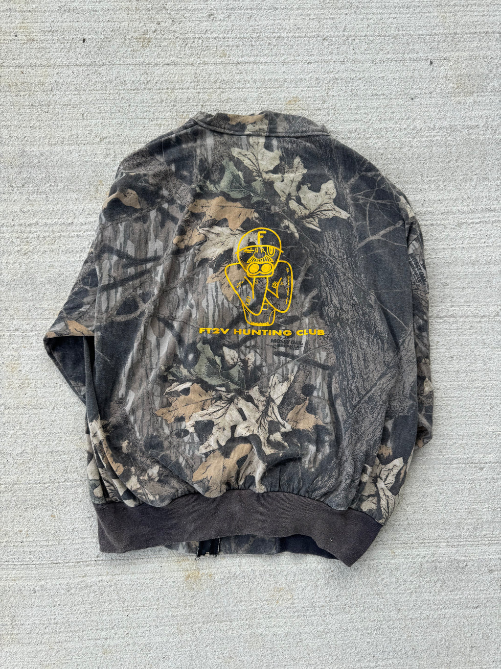 Hoodie à zip "FT2V HUNTING CLUB" (M)