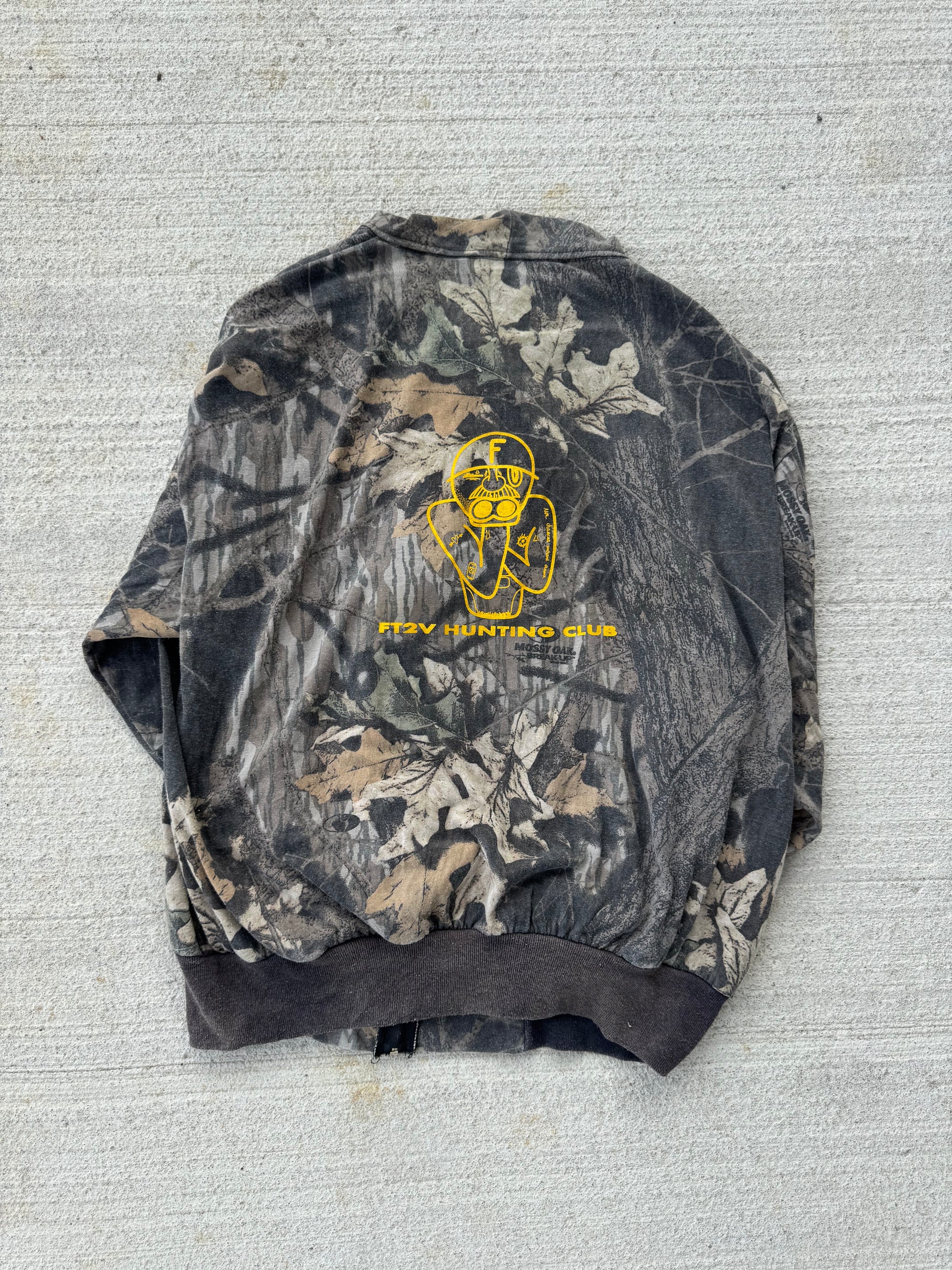Hoodie à zip "FT2V HUNTING CLUB" (M)