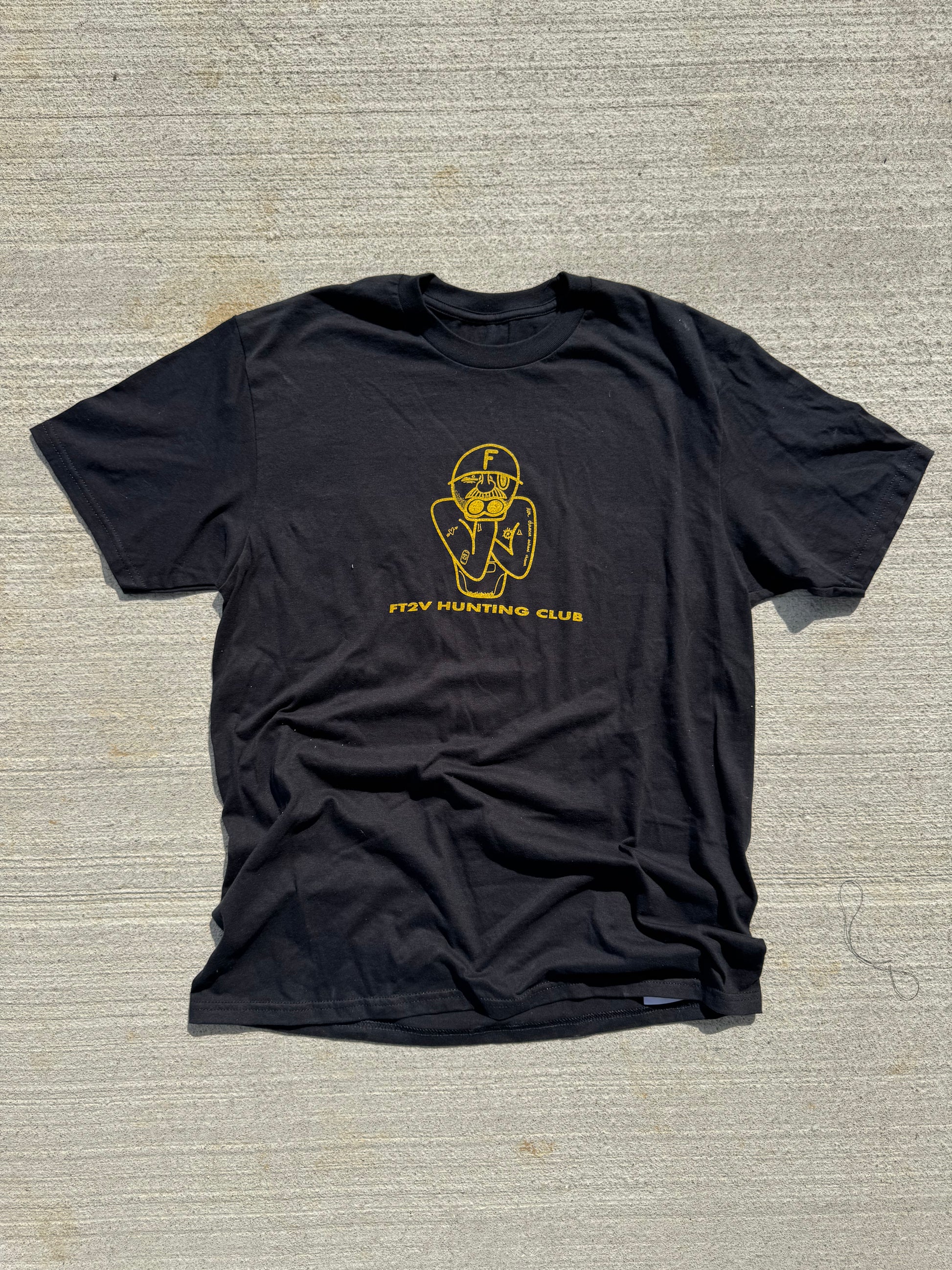 T-shirt chasseur "FT2V HUNTING CLUB" (L)